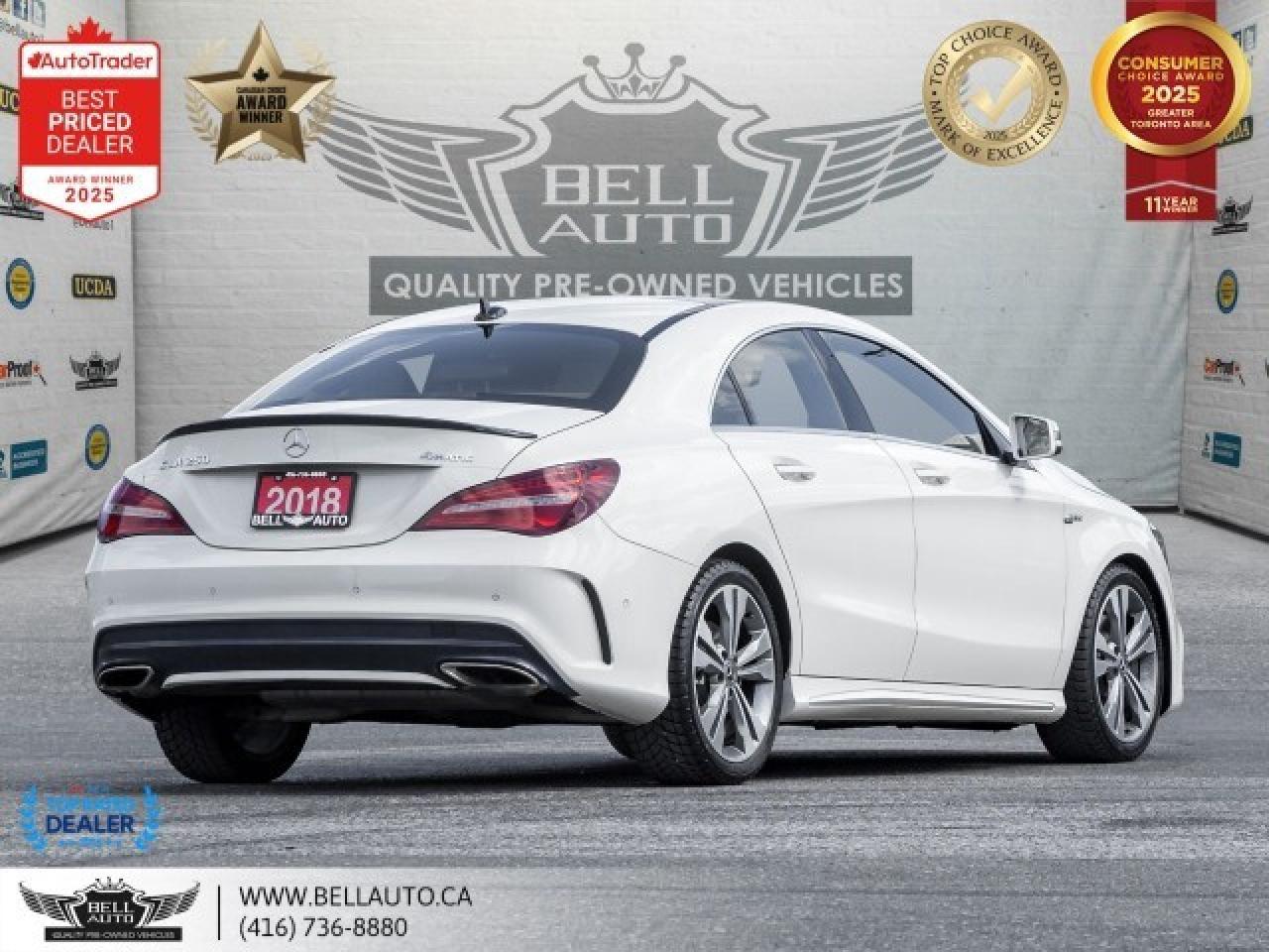 2018 Mercedes-Benz CLA 250, AWD, NAVI, PANO, B.CAM, B.SPOT, PDC, LEATHER, Photo