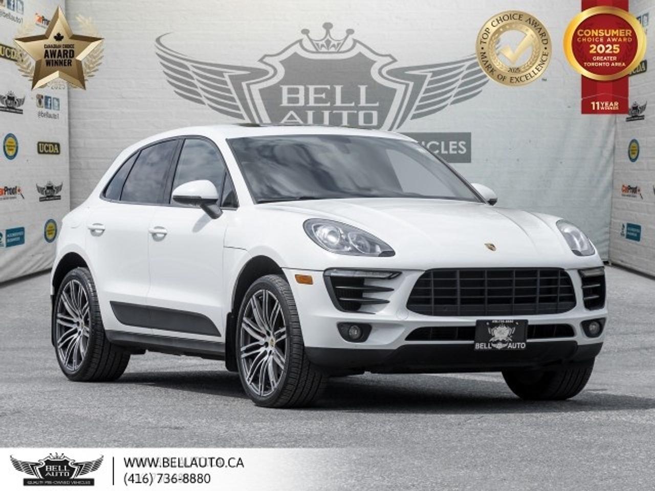 2016 Porsche Macan S   AWD   REDLTHR   21RIMS   NAVI   PANO   REDBRKC Photo