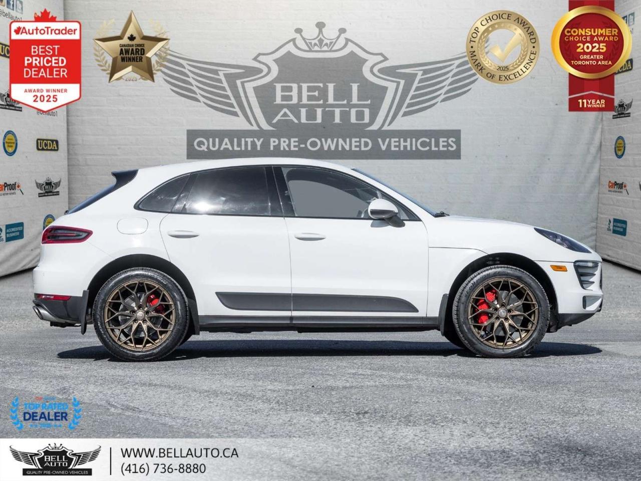 2016 Porsche Macan S   NAVI   PANO   REDLTHR   20RIMS   REDBRKCLPRS Photo