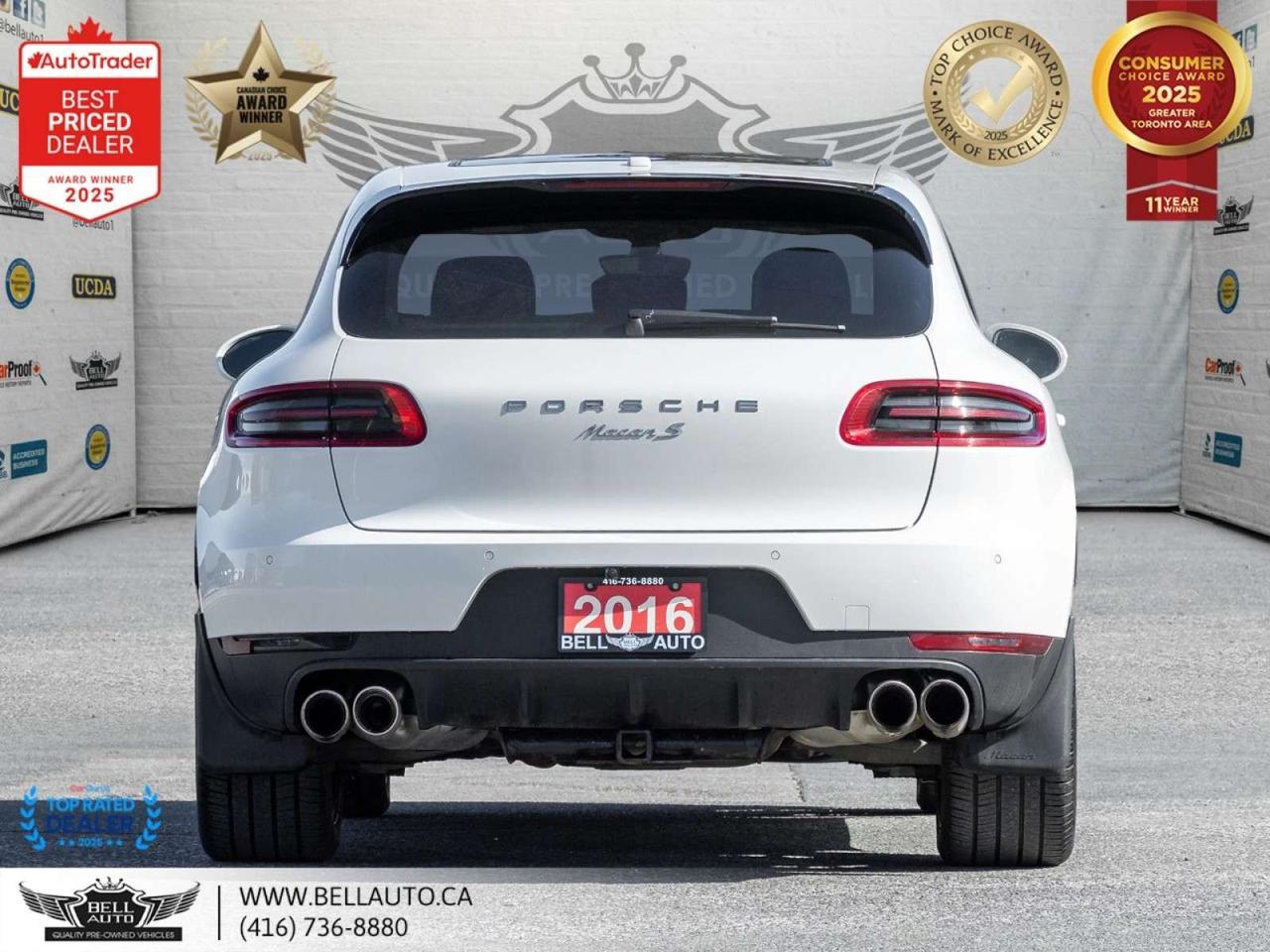 2016 Porsche Macan S   NAVI   PANO   REDLTHR   20RIMS   REDBRKCLPRS Photo
