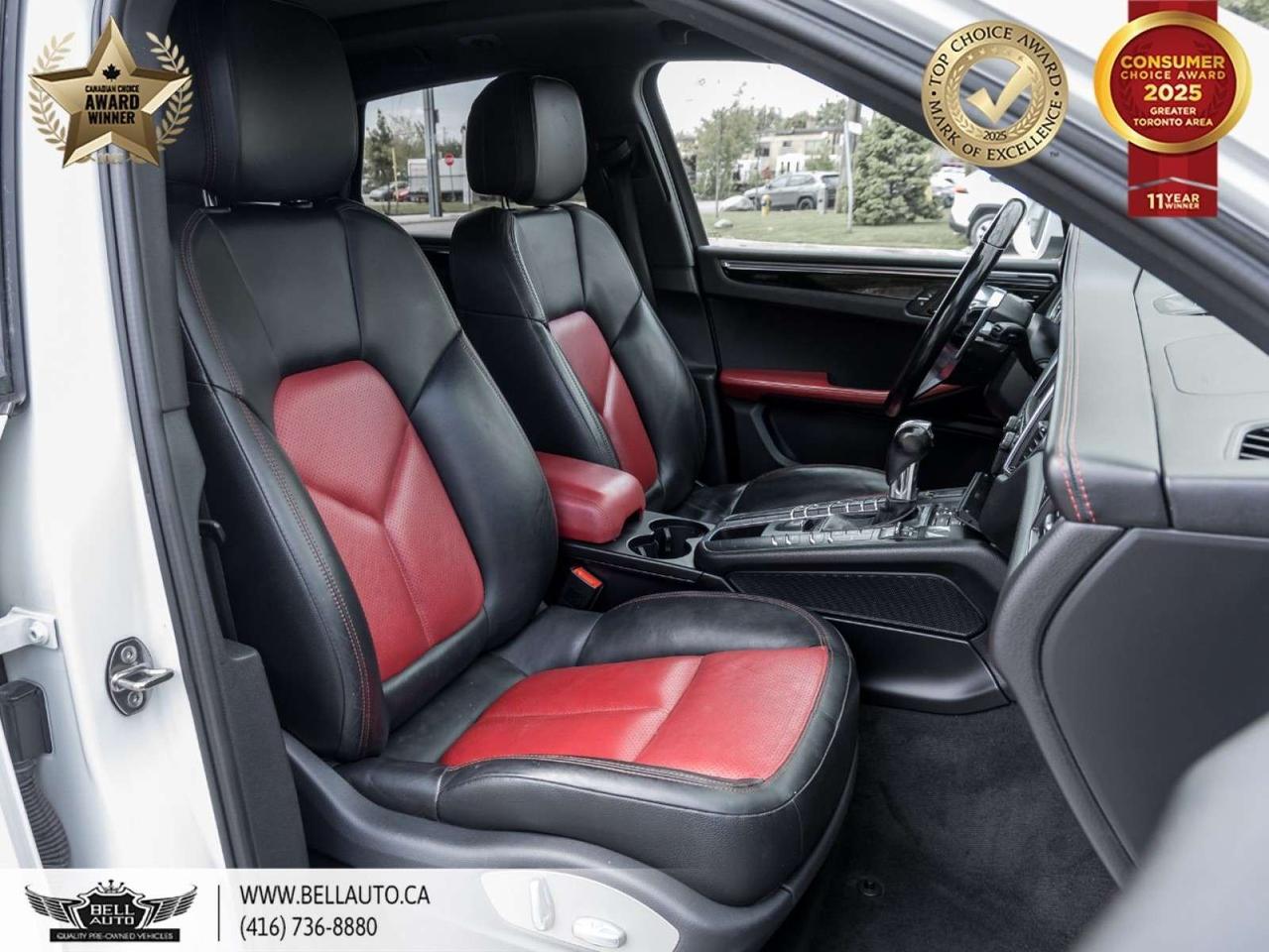 2016 Porsche Macan S   NAVI   PANO   REDLTHR   20RIMS   REDBRKCLPRS Photo