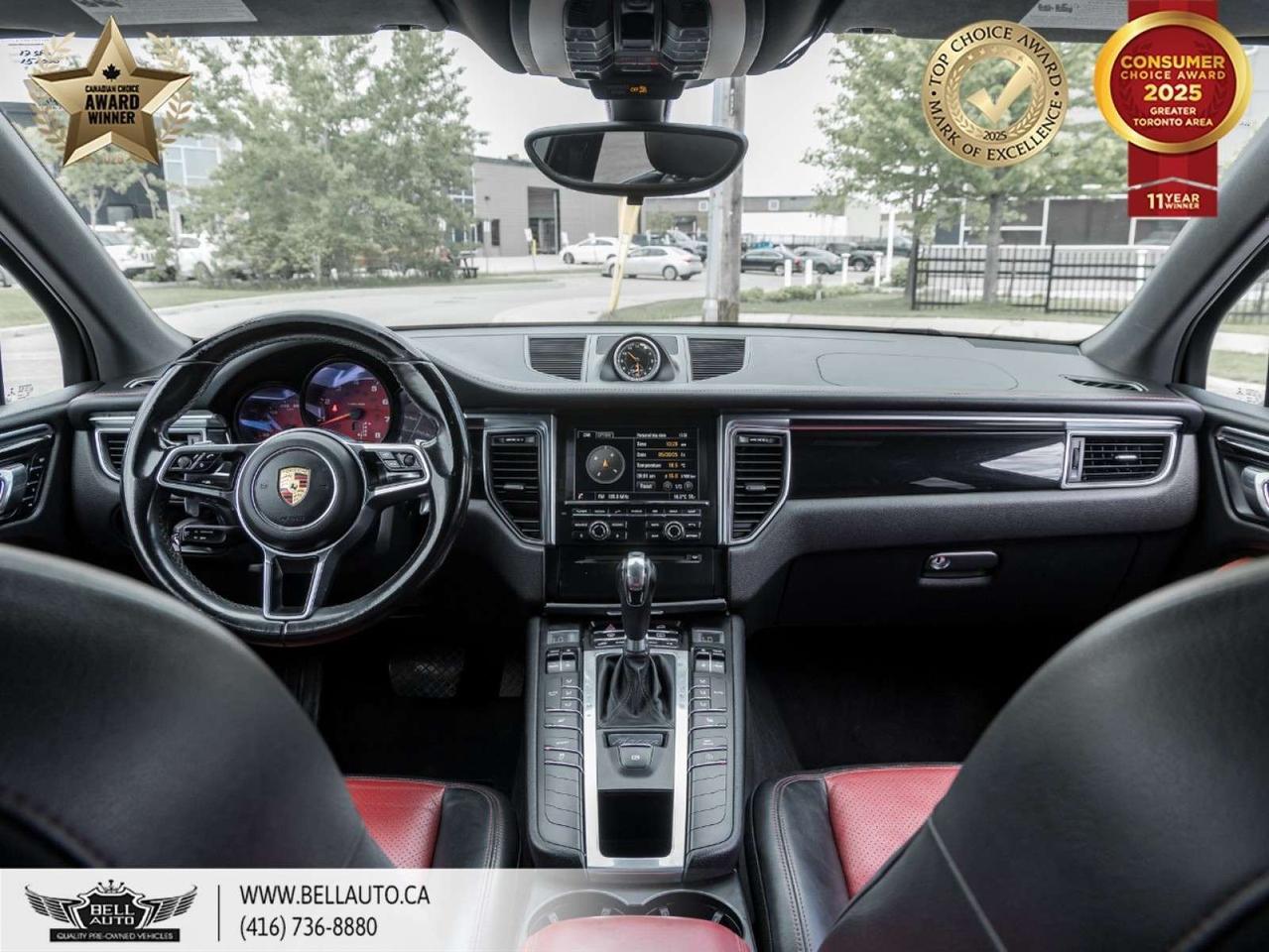 2016 Porsche Macan S   NAVI   PANO   REDLTHR   20RIMS   REDBRKCLPRS Photo
