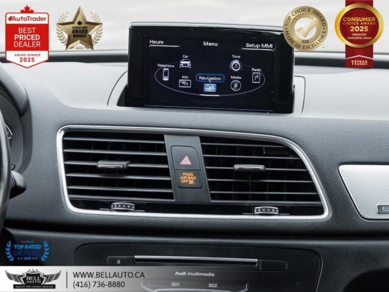 2018 Audi Q3 Progressiv   QUATTRO   NAVI   B.CAM   PANO   HID Photo