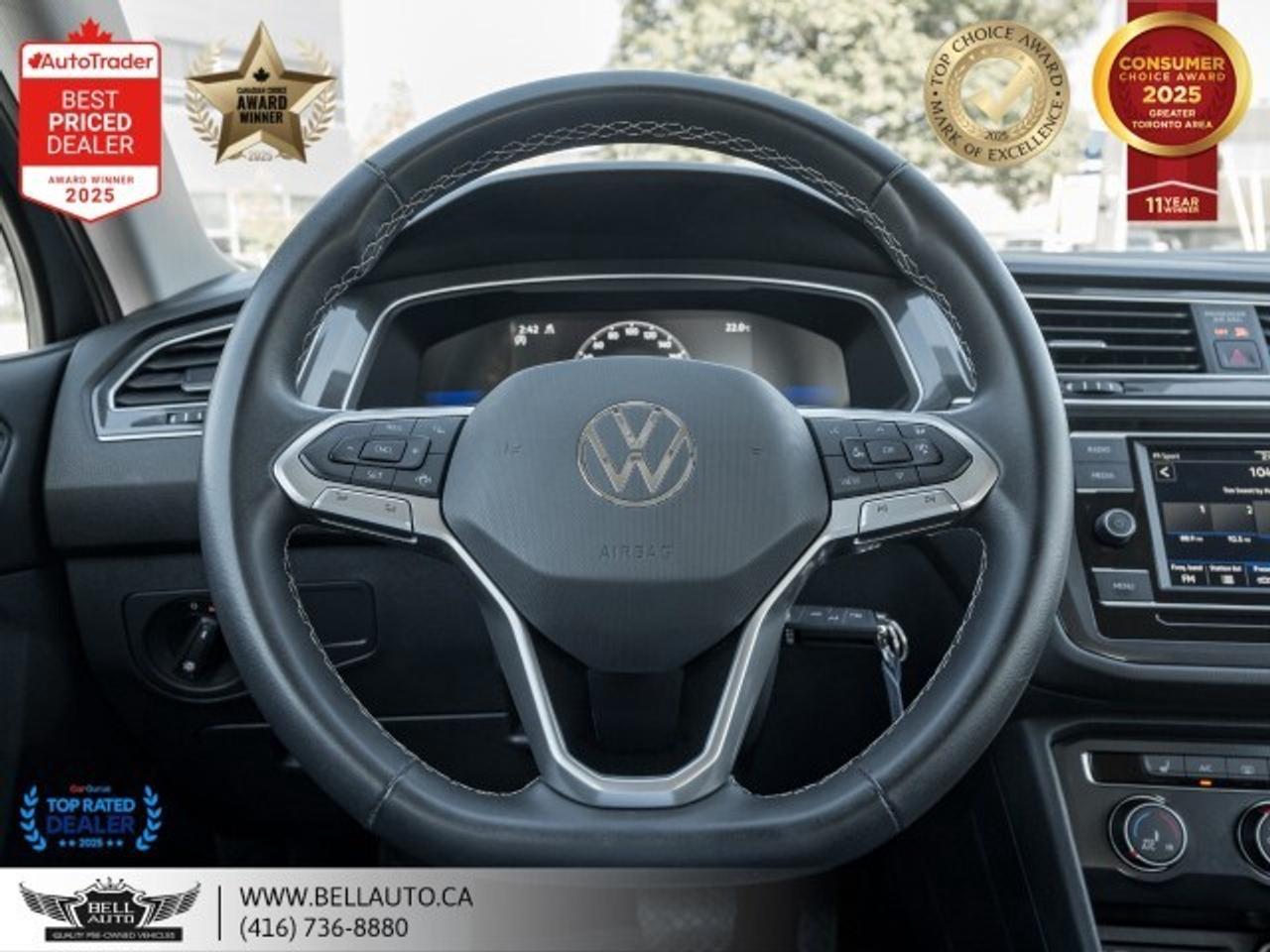 2024 Volkswagen Tiguan Trendline   AWD   B.CAM   BLUETOOTH   ONEOWNER Photo
