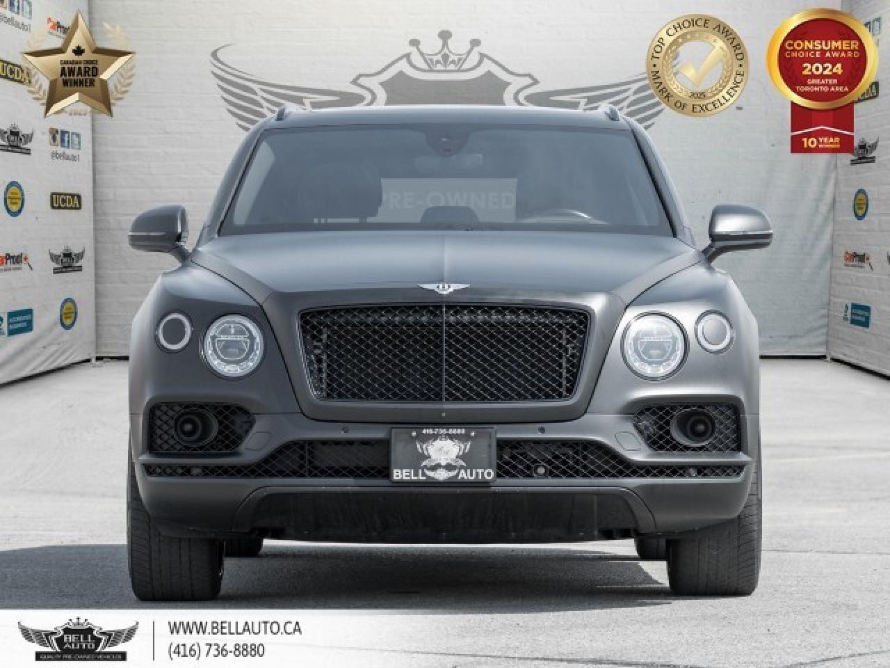 2019 Bentley Bentayga 360CAM, HUD, AWD, NAVI, PANO, BACKUPCAM, B.SPOT, P Photo