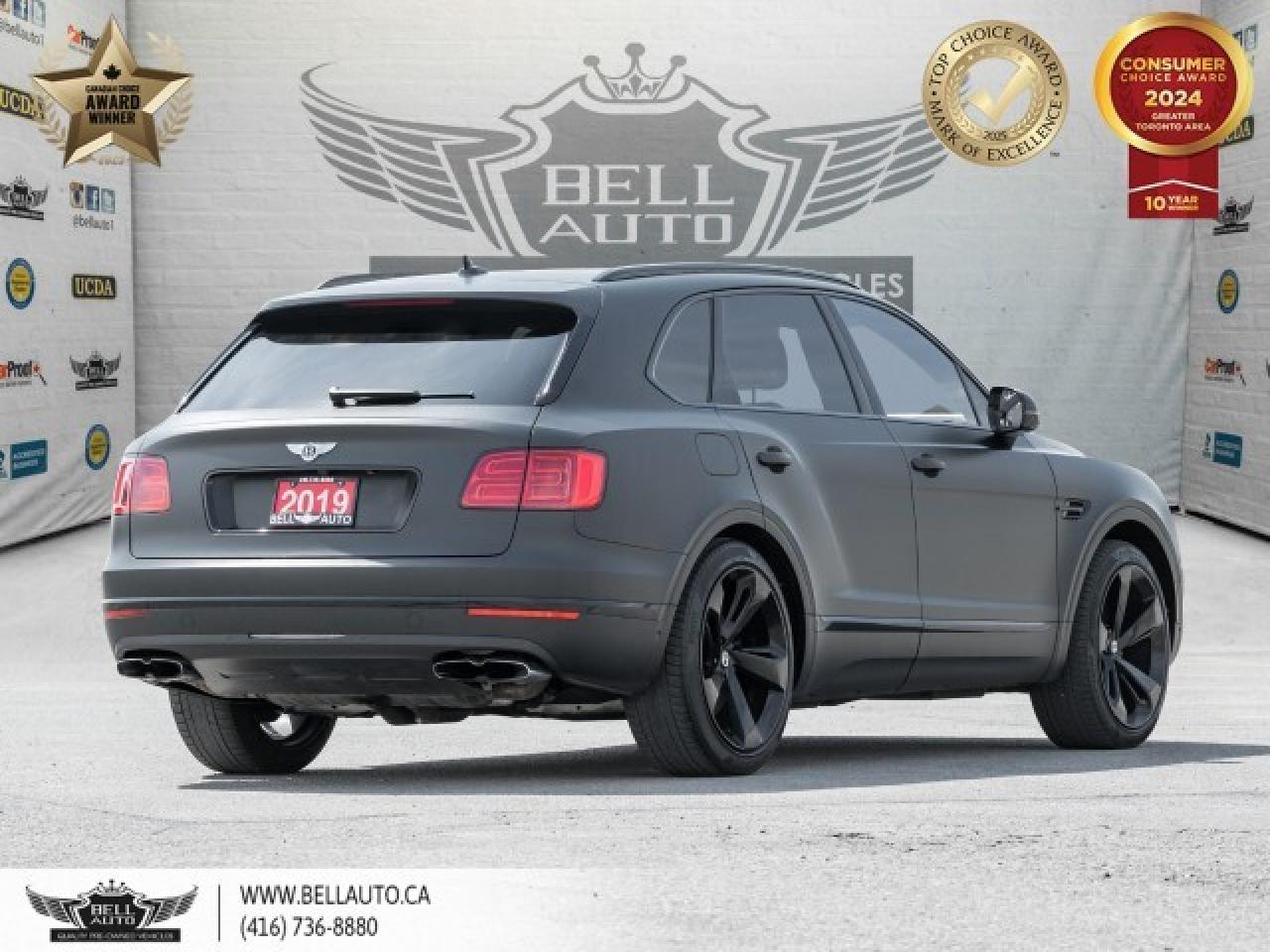 2019 Bentley Bentayga 360CAM, HUD, AWD, NAVI, PANO, BACKUPCAM, B.SPOT, P Photo