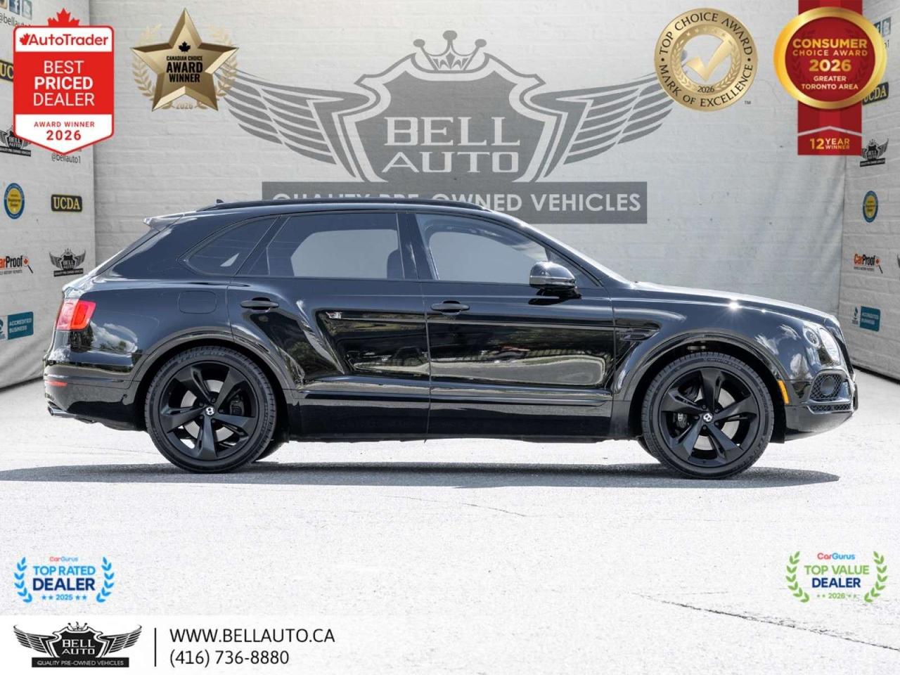 2019 Bentley Bentayga NAVI   HUD   360CAM   PANO   REDSTCHNG   NOACCIDENT Photo2
