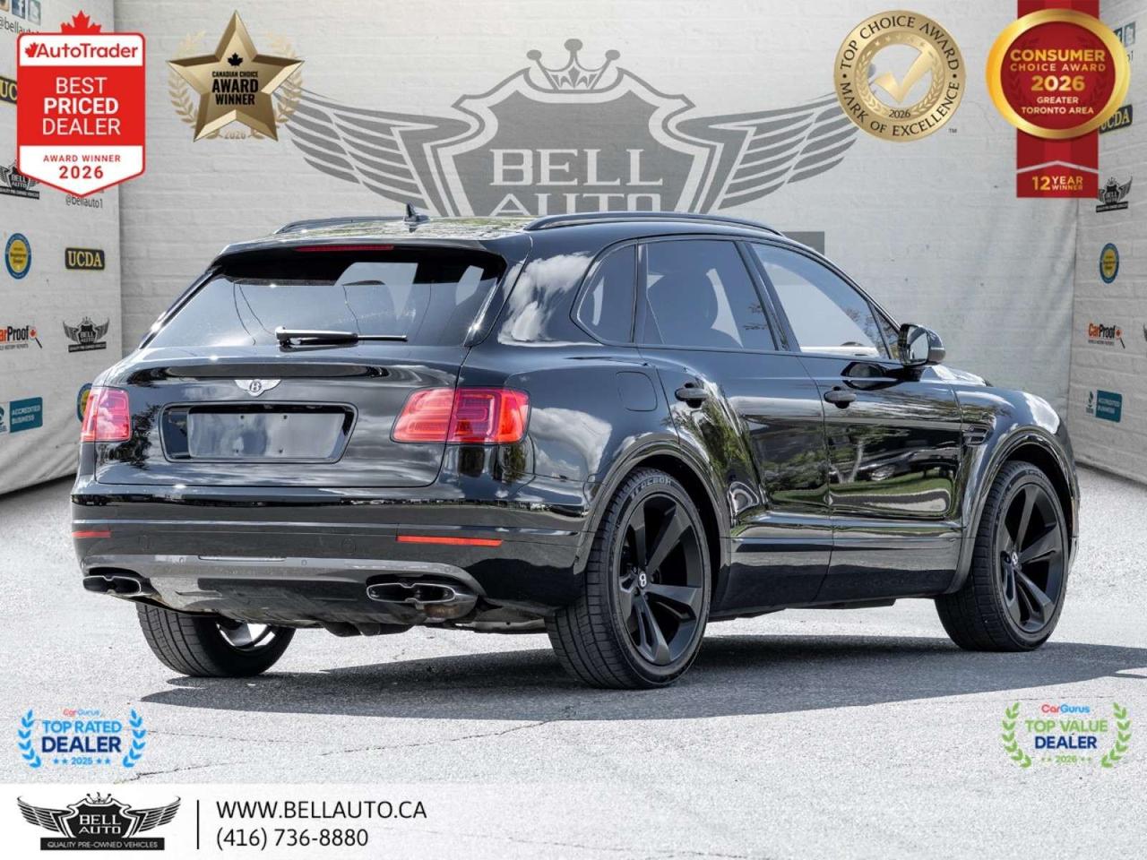 2019 Bentley Bentayga NAVI   HUD   360CAM   PANO   REDSTCHNG   NOACCIDENT Photo4