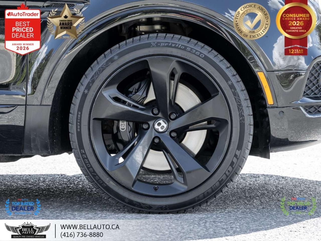 2019 Bentley Bentayga NAVI   HUD   360CAM   PANO   REDSTCHNG   NOACCIDENT Photo3