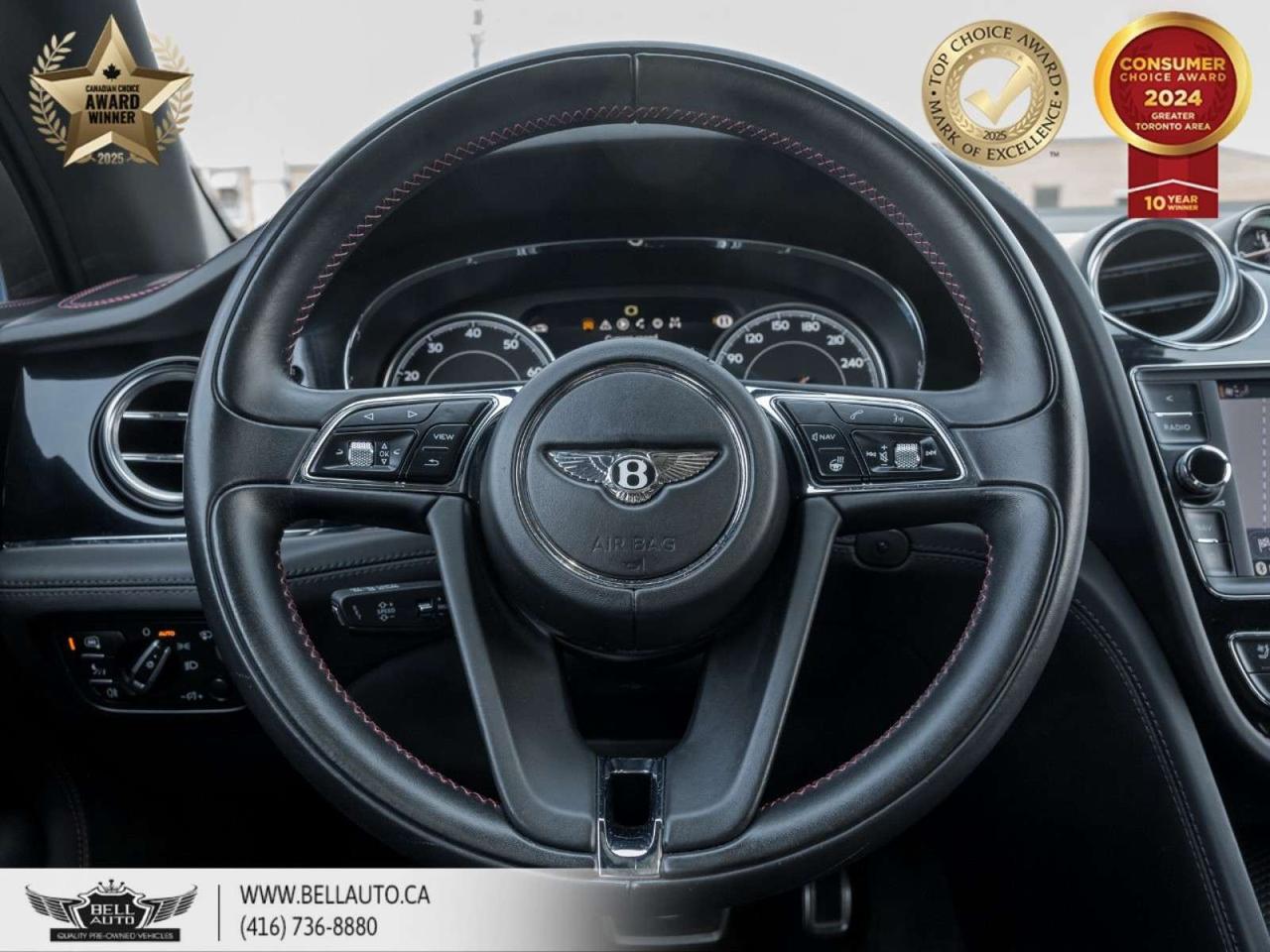 2019 Bentley Bentayga NAVI   HUD   360CAM   PANO   REDSTCHNG   NOACCIDENT Photo