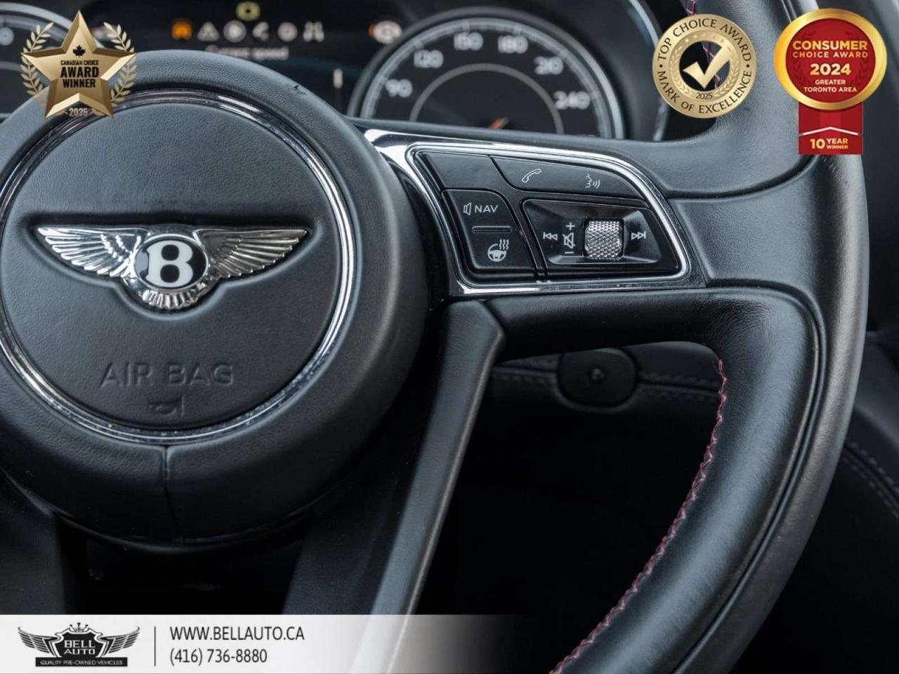 2019 Bentley Bentayga NAVI   HUD   360CAM   PANO   REDSTCHNG   NOACCIDENT Photo