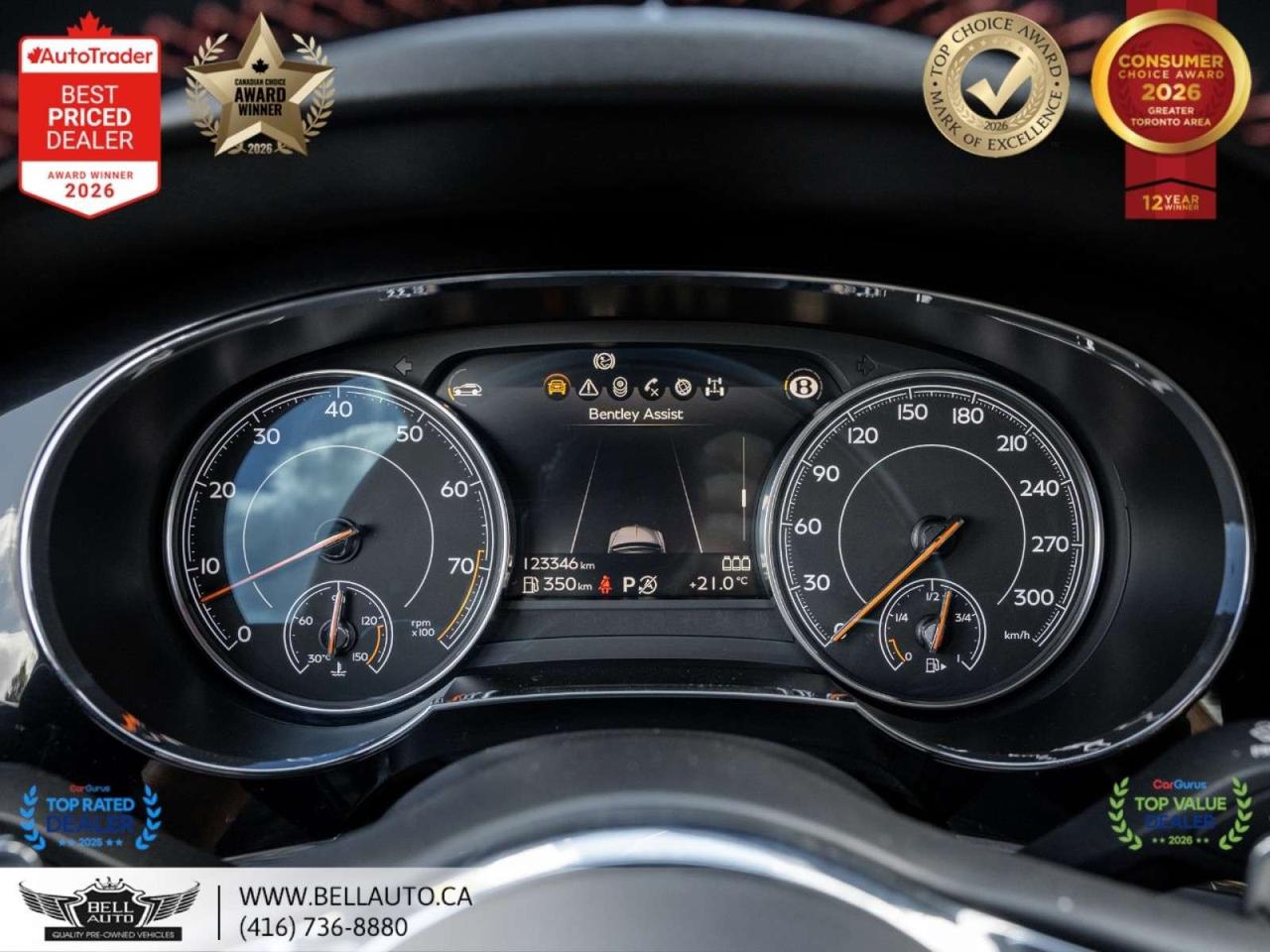 2019 Bentley Bentayga NAVI   HUD   360CAM   PANO   REDSTCHNG   NOACCIDENT Photo