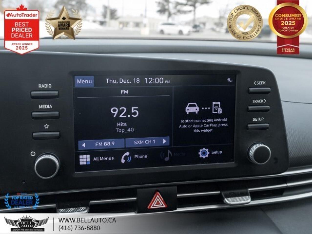 2022 Hyundai Elantra Preferred   B.CAM   SUNROOF   HTD SEATS   DRIVE MO Photo