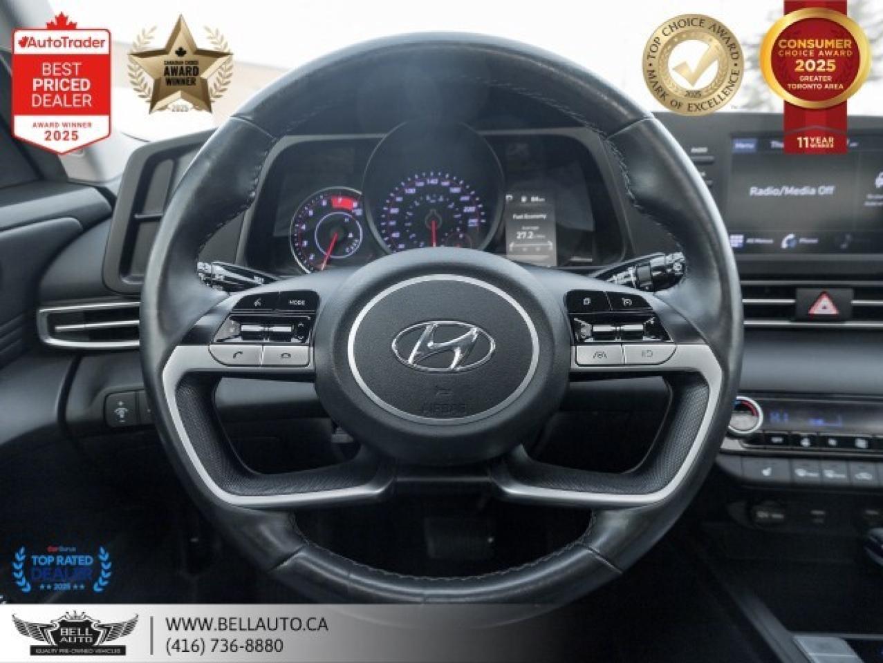 2022 Hyundai Elantra Preferred   B.CAM   SUNROOF   HTD SEATS   DRIVE MO Photo