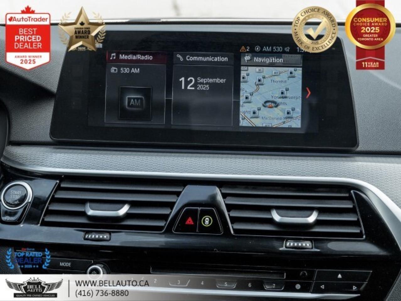 2018 BMW 5 Series 530i xDrive   M-PKG   NAVI   360CAM   HUD   HIGHLG Photo