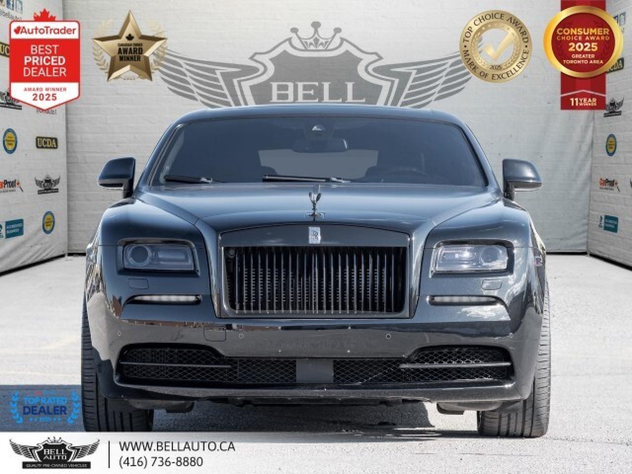 2016 Rolls-Royce Wraith LOADED   BLK ON BLK   CLEANCARFAX   NOACCIDENT Photo2