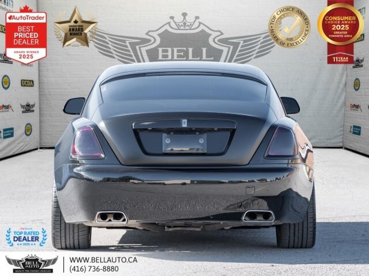 2016 Rolls-Royce Wraith LOADED   BLK ON BLK   CLEANCARFAX   NOACCIDENT Photo