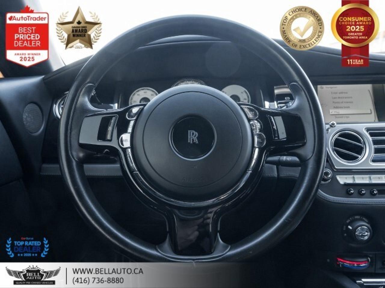 2016 Rolls-Royce Wraith LOADED   BLK ON BLK   CLEANCARFAX   NOACCIDENT Photo