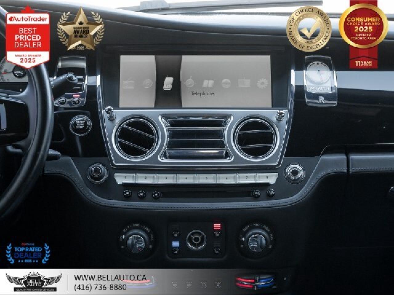 2016 Rolls-Royce Wraith LOADED   BLK ON BLK   CLEANCARFAX   NOACCIDENT Photo