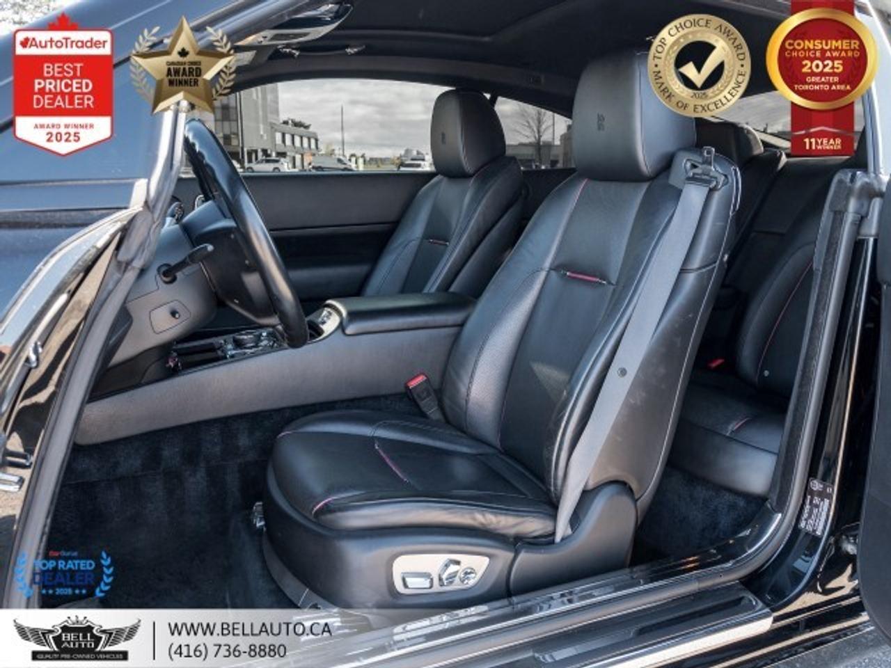 2016 Rolls-Royce Wraith LOADED   BLK ON BLK   CLEANCARFAX   NOACCIDENT Photo