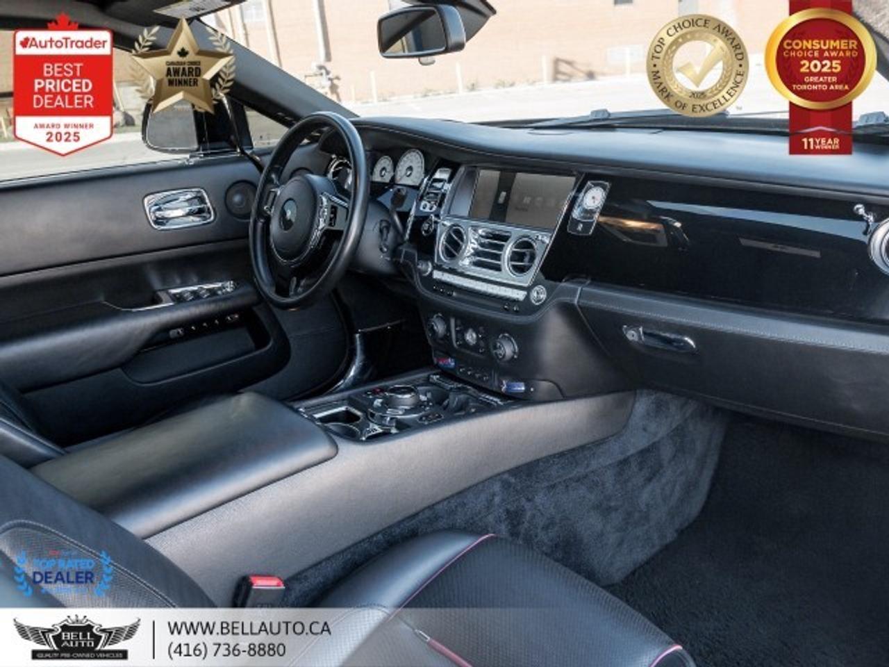 2016 Rolls-Royce Wraith LOADED   BLK ON BLK   CLEANCARFAX   NOACCIDENT Photo