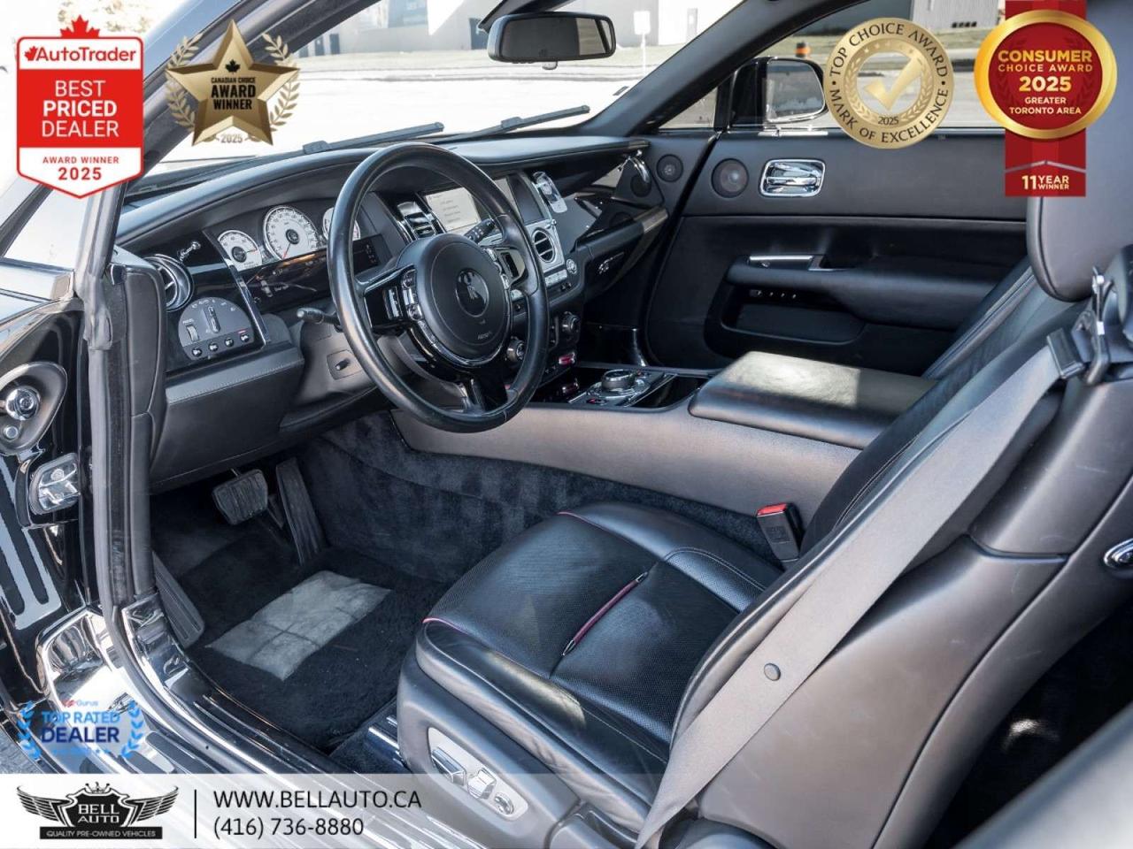 2016 Rolls-Royce Wraith LOADED   BLK ON BLK   CLEANCARFAX   NOACCIDENT Photo