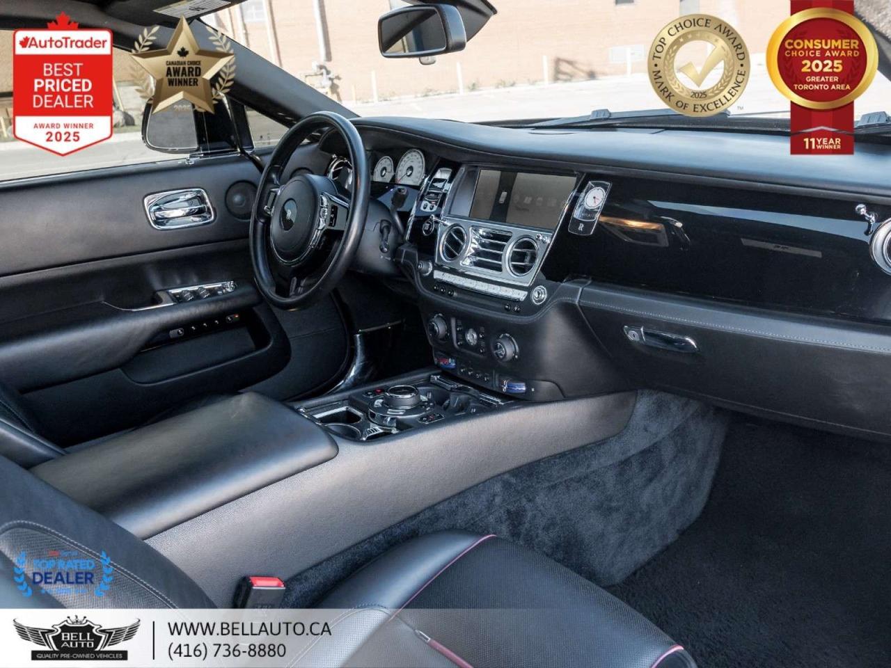 2016 Rolls-Royce Wraith LOADED   BLK ON BLK   CLEANCARFAX   NOACCIDENT Photo