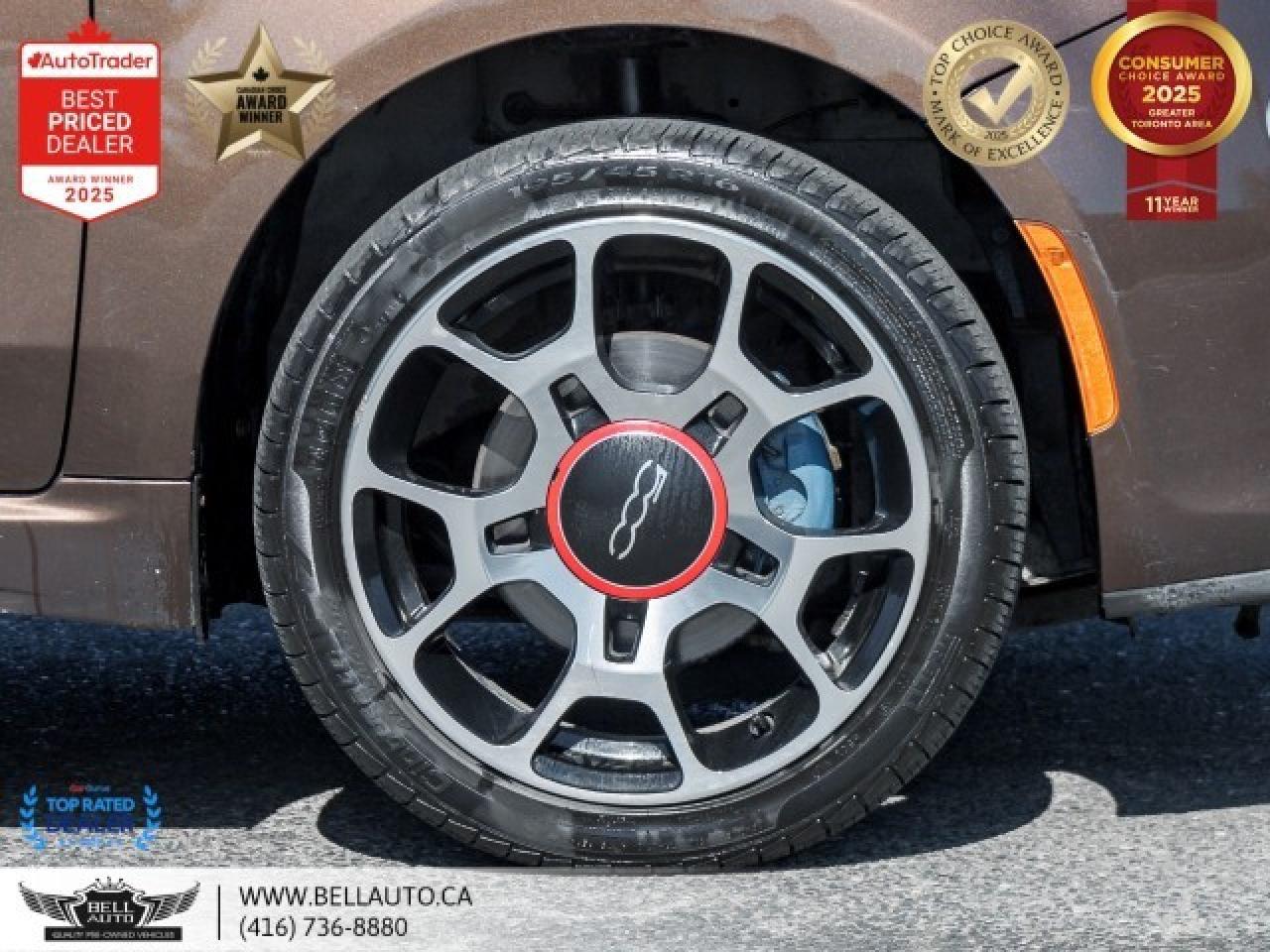 2012 Fiat 500 Pop HB   ESPRESSO BROWN   LOW KM   NOACCIDENT   CL Photo4