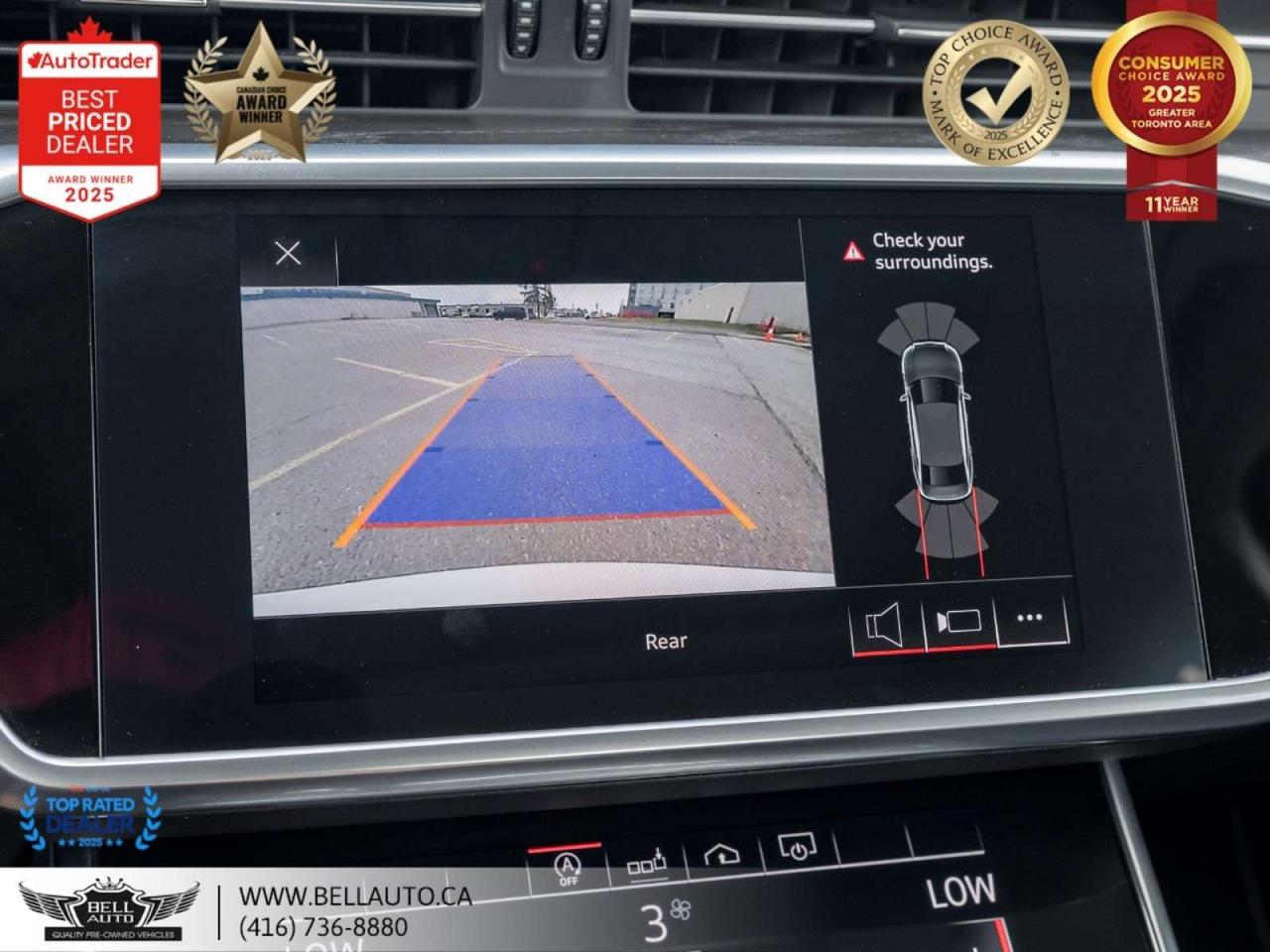 2019 Audi A6 Progressiv 55 TFSI   NAVI   B.CAM   PANO   LTHR   SUNROOF Photo4