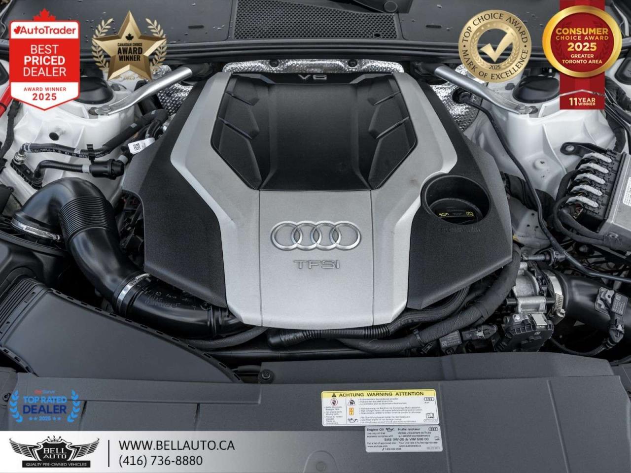 2019 Audi A6 Progressiv 55 TFSI   NAVI   B.CAM   PANO   LTHR   SUNROOF Photo