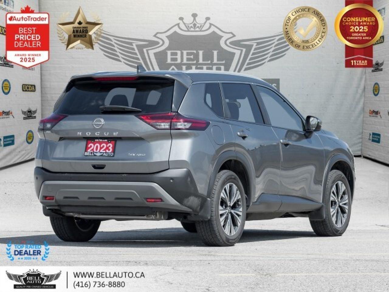 2023 Nissan Rogue SV Moonroof   PANOROOF   HTD & PWR SEATS   BACKUPC Photo