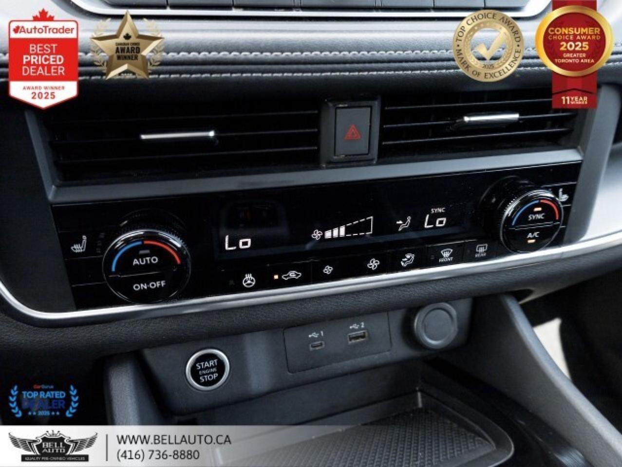 2023 Nissan Rogue SV Moonroof   PANOROOF   HTD & PWR SEATS   BACKUPC Photo