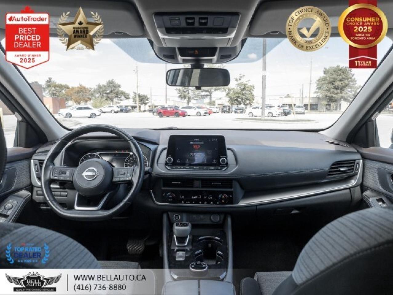 2023 Nissan Rogue SV Moonroof   PANOROOF   HTD & PWR SEATS   BACKUPC Photo