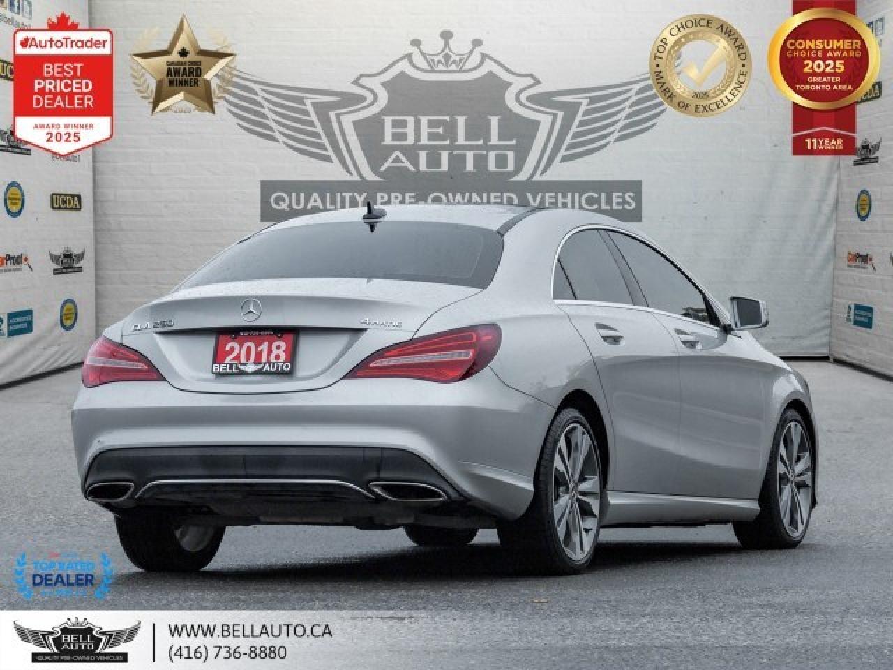 2018 Mercedes-Benz CLA 250   PANO   B.CAM   LED HP LIGHTS   LOWKMS   NOAC Photo