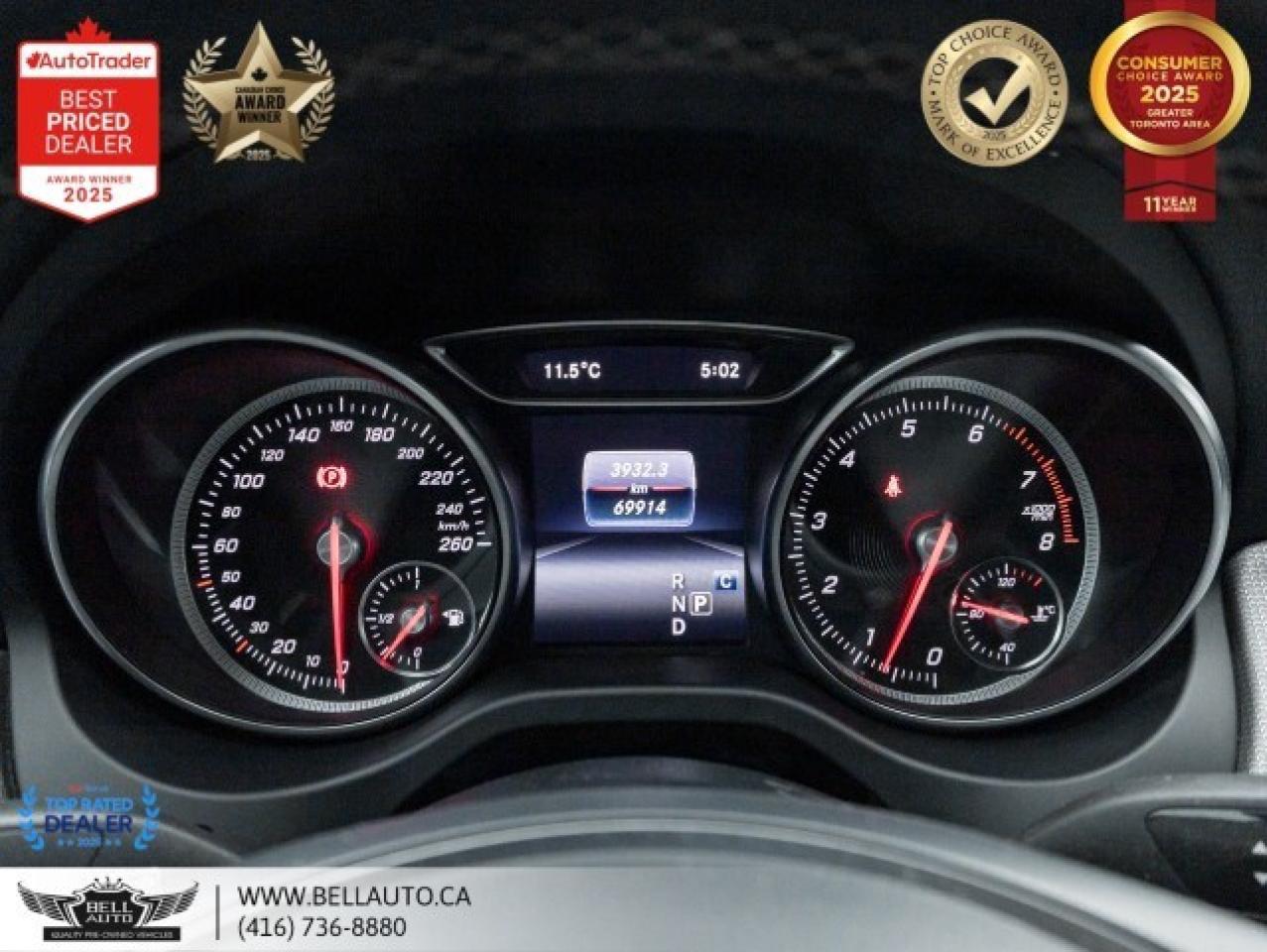 2018 Mercedes-Benz CLA 250   PANO   B.CAM   LED HP LIGHTS   LOWKMS   NOAC Photo