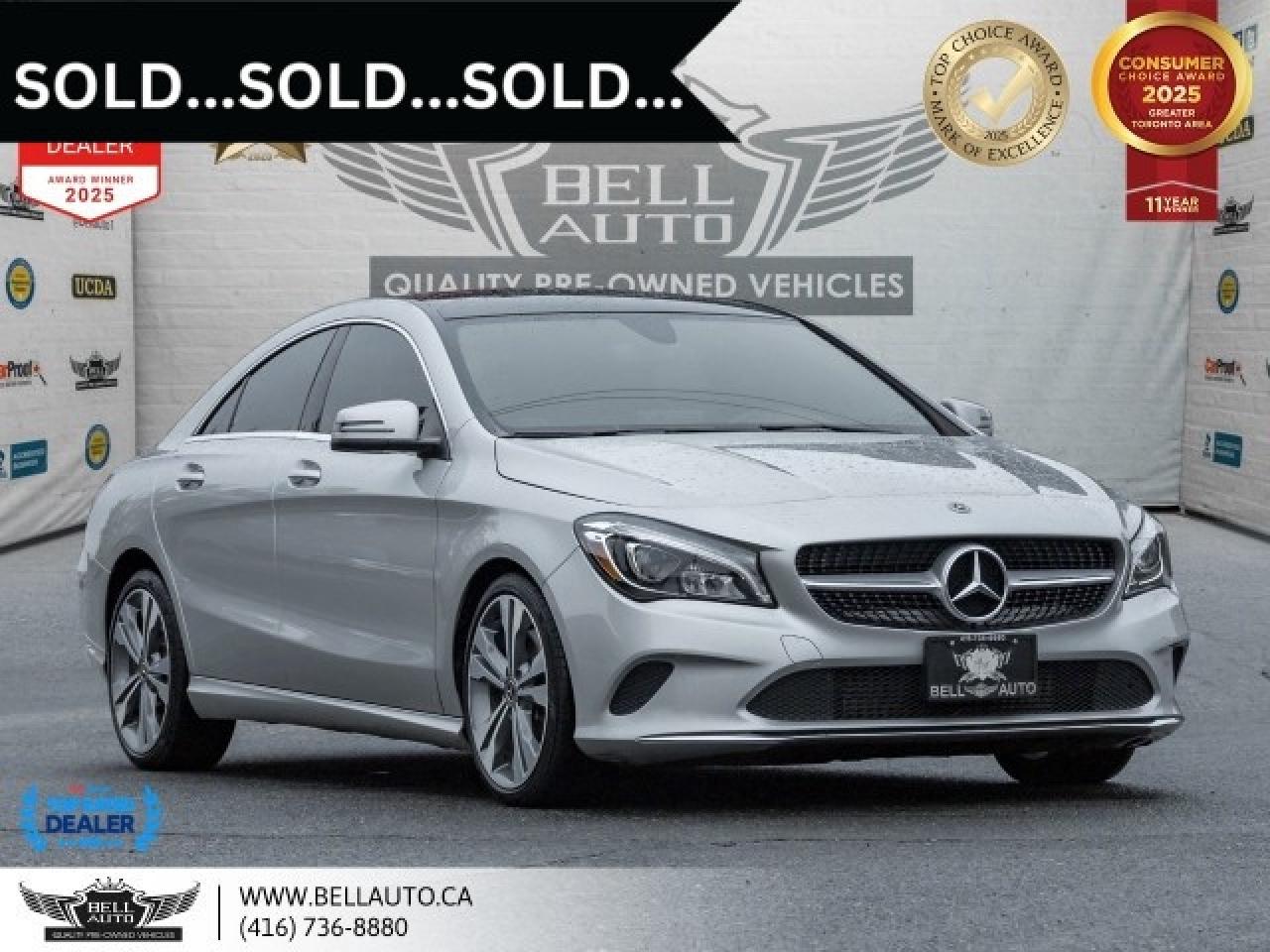 2018 Mercedes-Benz CLA 250   PANO   B.CAM   LED HP LIGHTS   LOWKMS   NOAC Photo0