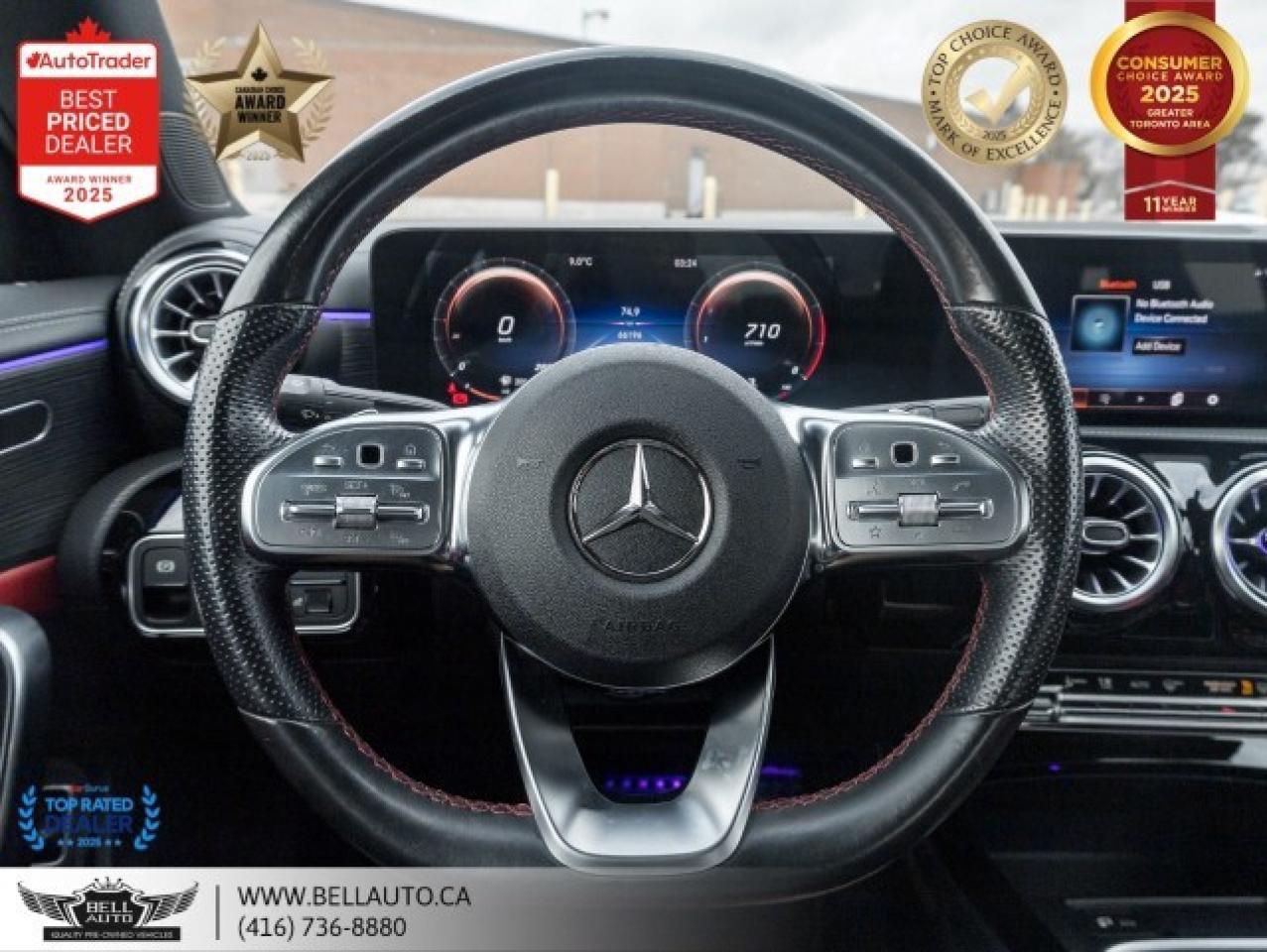 2022 Mercedes-Benz CLA 250   AMGPKG   REDLTHR   PANO   B.CAM   NOACCIDENT Photo
