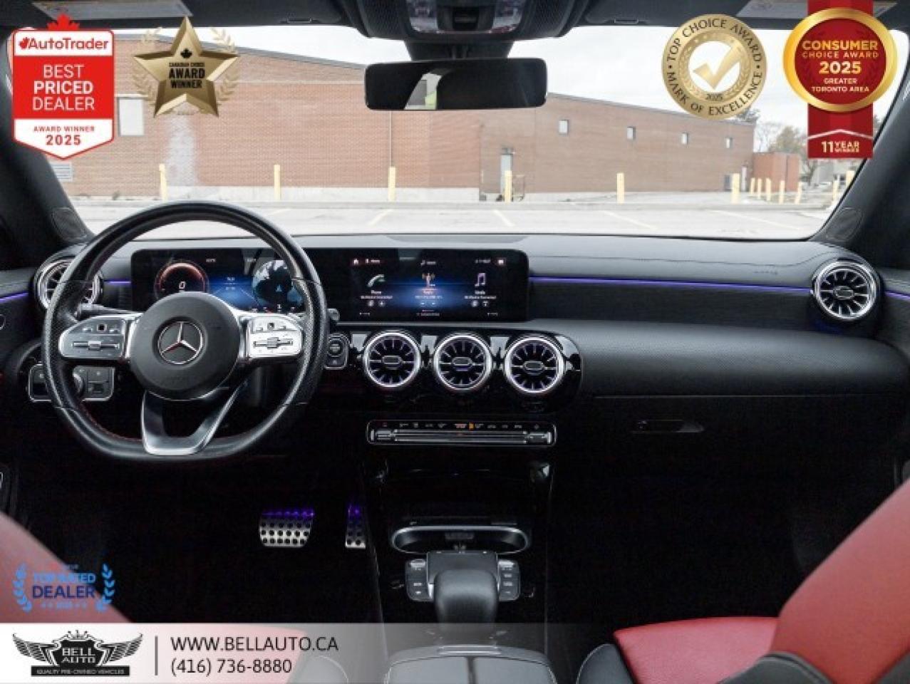2022 Mercedes-Benz CLA 250   AMGPKG   REDLTHR   PANO   B.CAM   NOACCIDENT Photo