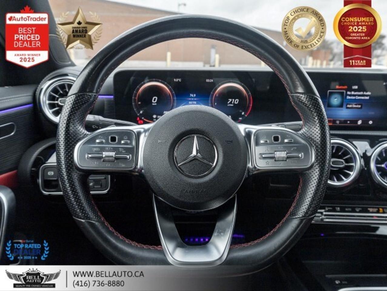 2022 Mercedes-Benz CLA 250   AMGPKG   REDLTHR   PANO   B.CAM   NOACCIDENT Photo