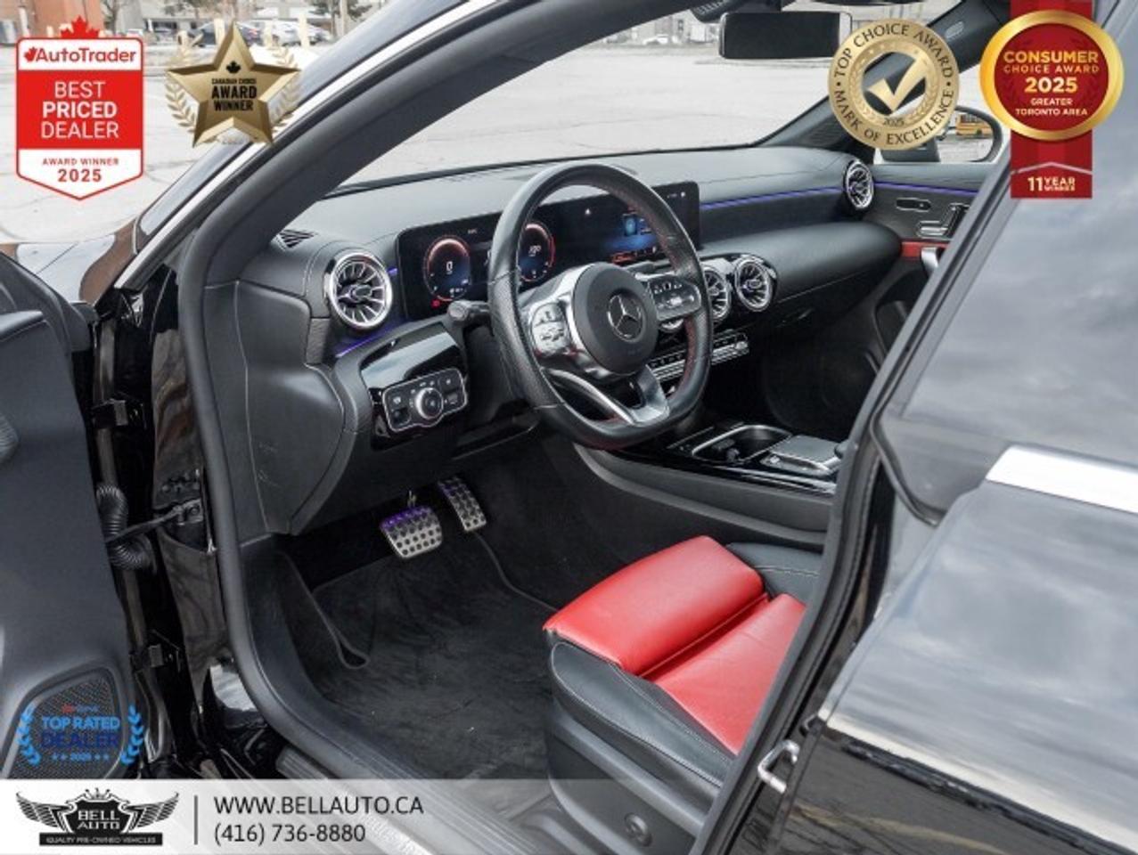 2022 Mercedes-Benz CLA 250   AMGPKG   REDLTHR   PANO   B.CAM   NOACCIDENT Photo