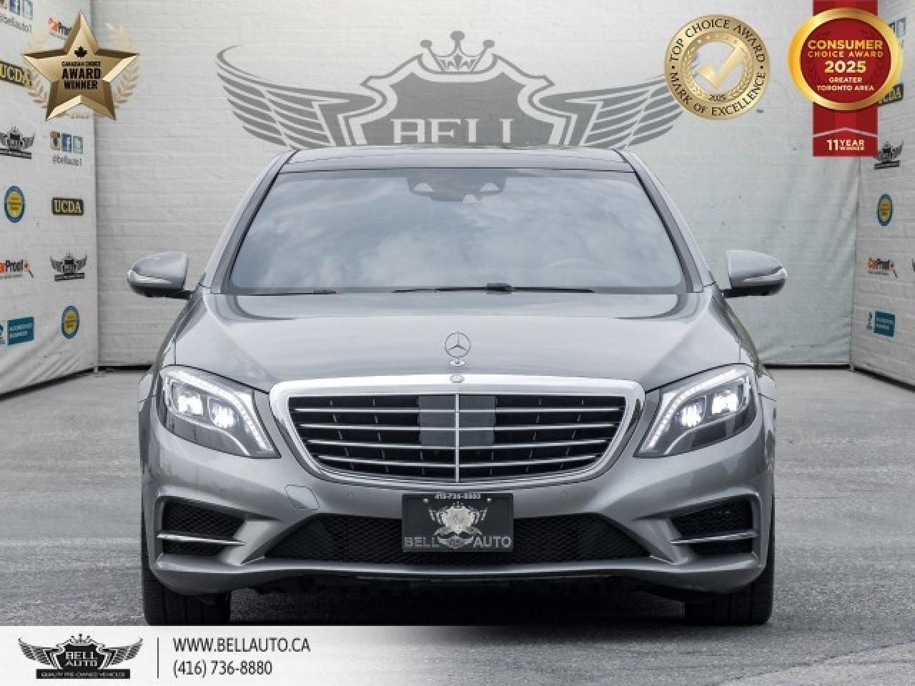 2015 Mercedes-Benz S-Class S 550 LWB   AMGPKG   NAVI   360CAM   BRMSTR   WOOD Photo