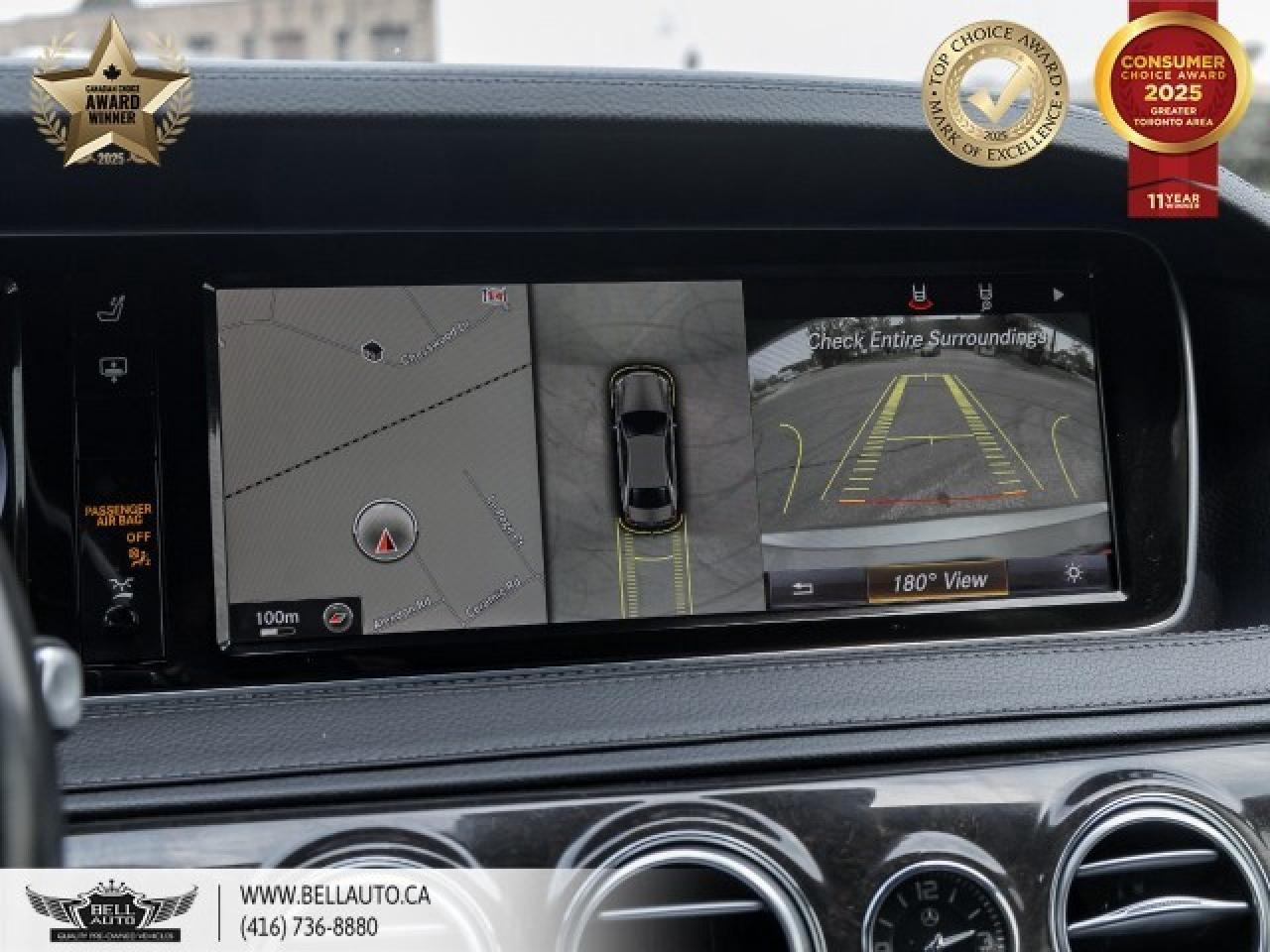 2015 Mercedes-Benz S-Class S 550 LWB   AMGPKG   NAVI   360CAM   BRMSTR   WOOD Photo