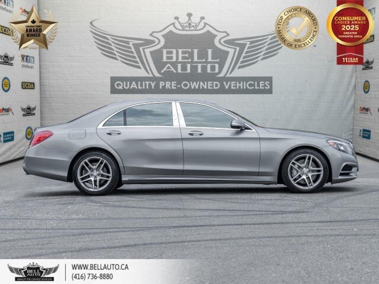 2015 Mercedes-Benz S-Class S 550 LWB   AMGPKG   NAVI   360CAM   BRMSTR   WOOD Photo