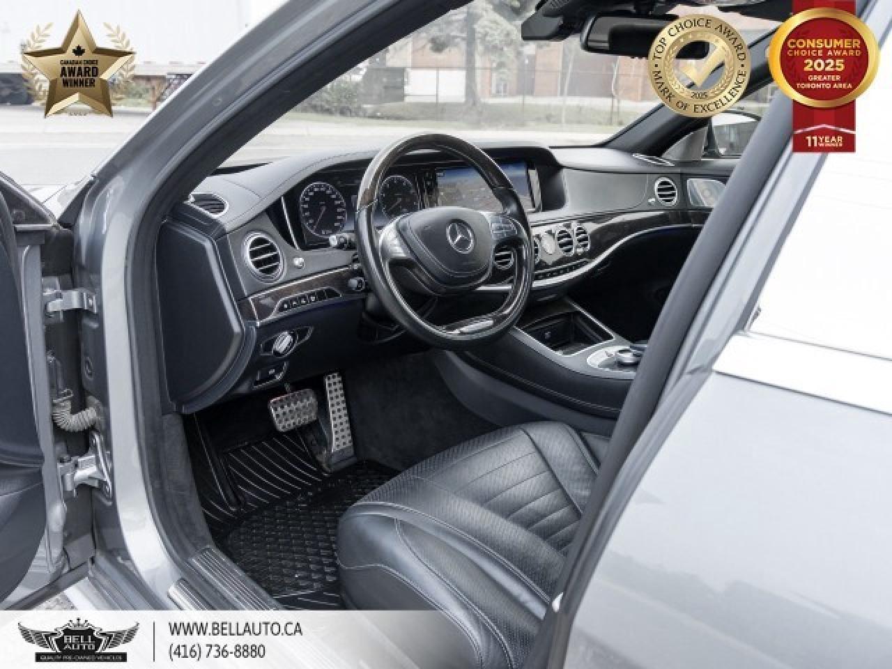 2015 Mercedes-Benz S-Class S 550 LWB   AMGPKG   NAVI   360CAM   BRMSTR   WOOD Photo