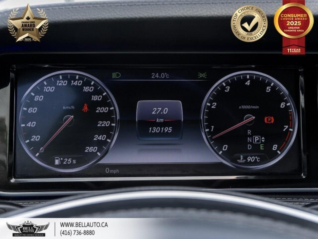 2015 Mercedes-Benz S-Class S 550 LWB   AMGPKG   NAVI   360CAM   BRMSTR   WOOD Photo