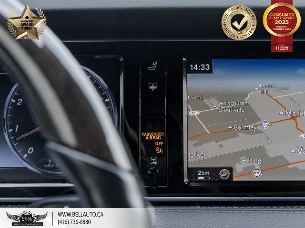 2015 Mercedes-Benz S-Class S 550 LWB   AMGPKG   NAVI   360CAM   BRMSTR   WOOD Photo