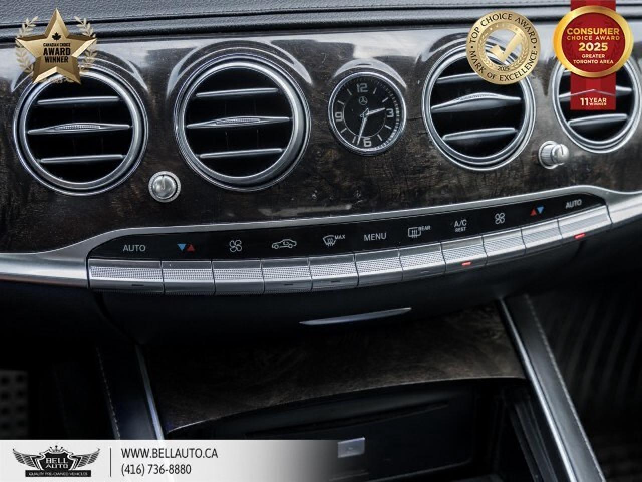 2015 Mercedes-Benz S-Class S 550 LWB   AMGPKG   NAVI   360CAM   BRMSTR   WOOD Photo