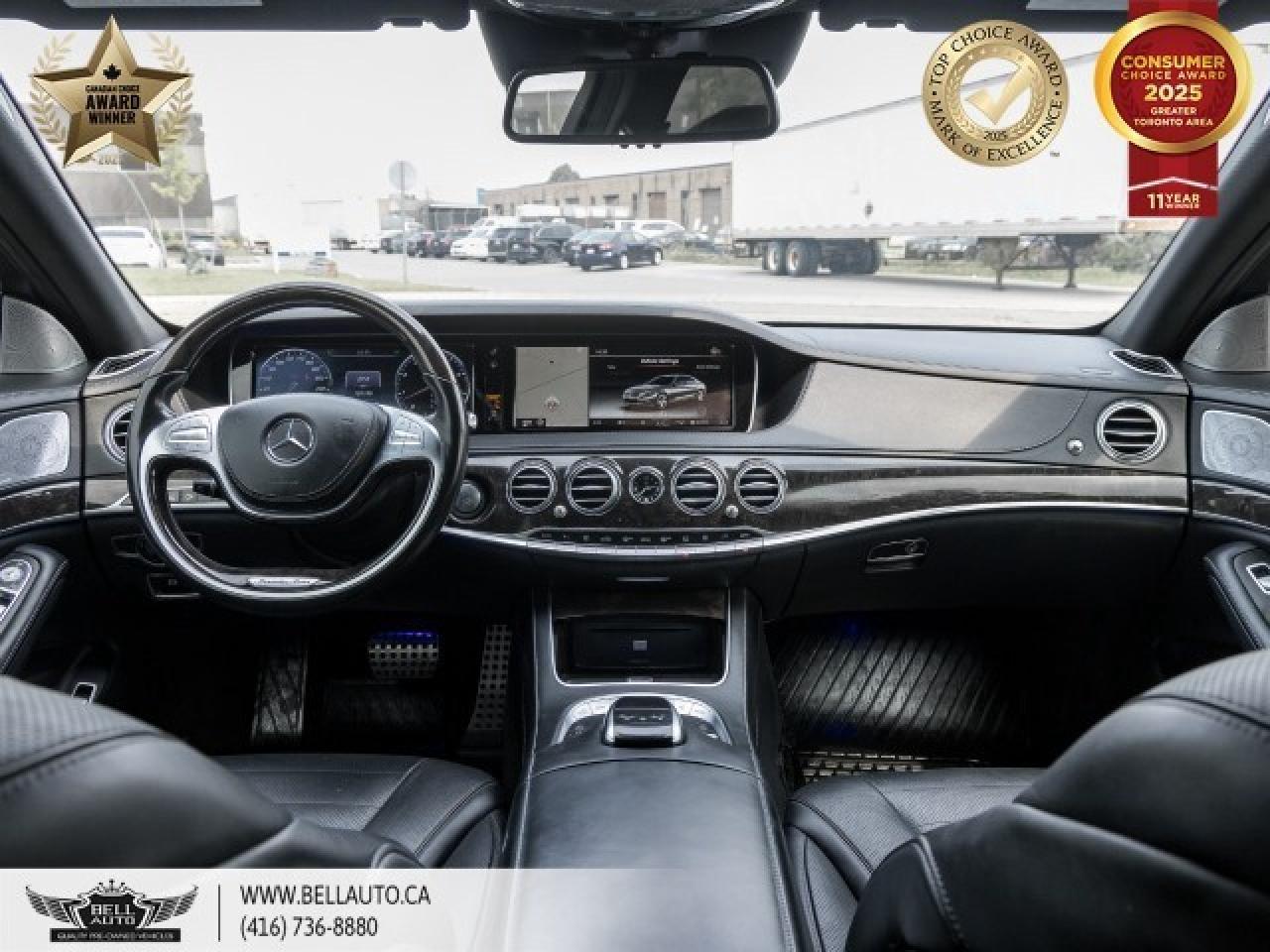 2015 Mercedes-Benz S-Class S 550 LWB   AMGPKG   NAVI   360CAM   BRMSTR   WOOD Photo