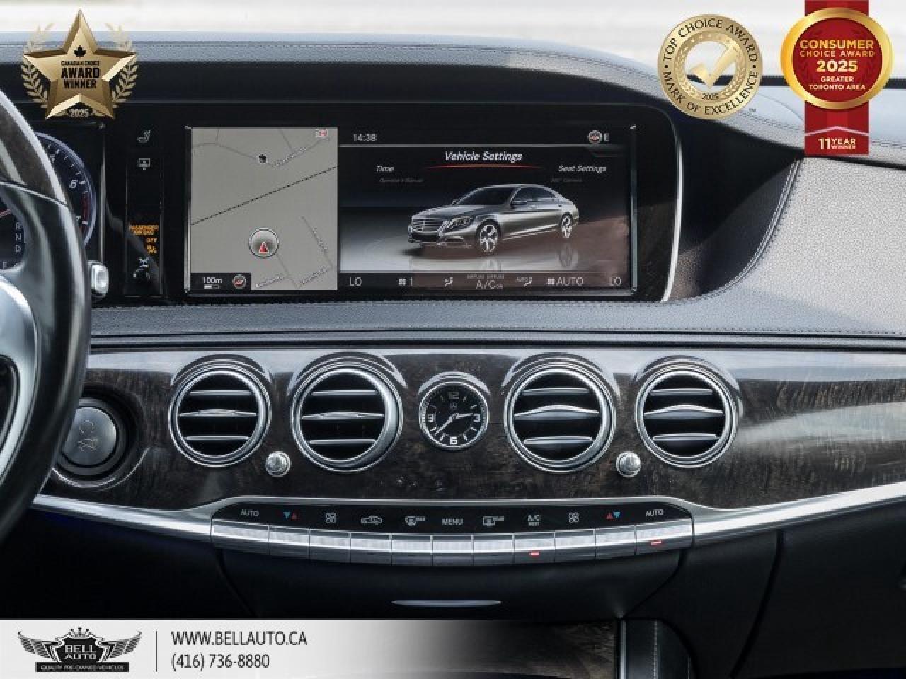 2015 Mercedes-Benz S-Class S 550 LWB   AMGPKG   NAVI   360CAM   BRMSTR   WOOD Photo