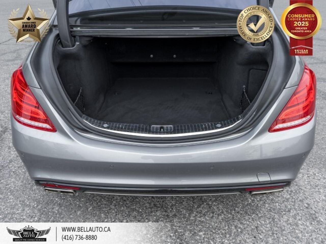 2015 Mercedes-Benz S-Class S 550 LWB   AMGPKG   NAVI   360CAM   BRMSTR   WOOD Photo